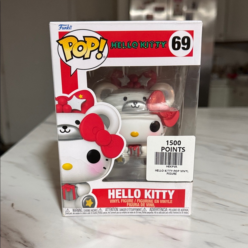 Funko Pop! Hello Kitty Vinyl Figure - White, Red, and Yellow